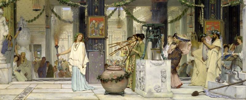 Lawrence Alma-Tadema's Vintage Festival